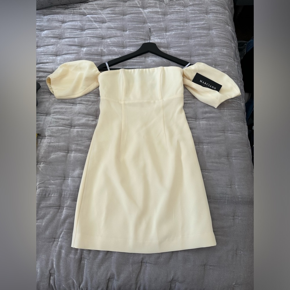 Off shoulder mini dress